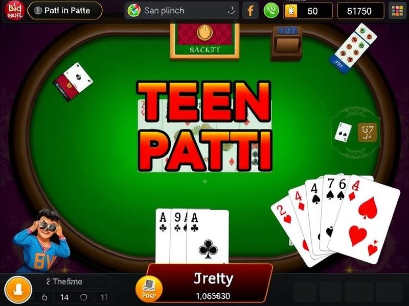 Experience the thrill of Teen Patti live online. Learn strategies, rules, and play safely on top-rated online platforms.