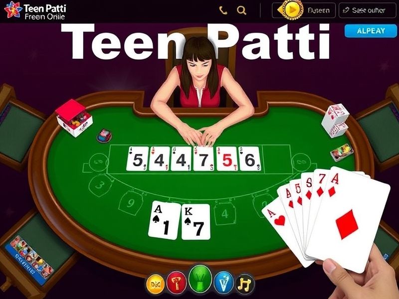 Experience the thrill of Teen Patti live online. Learn strategies, rules, and play safely on top-rated online platforms.