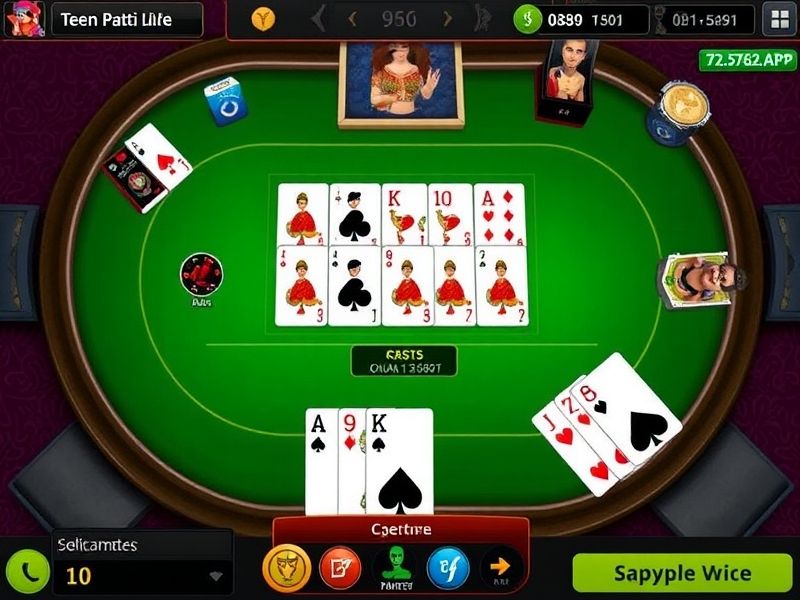 Experience the thrill of Teen Patti live online. Learn strategies, rules, and play safely on top-rated online platforms.