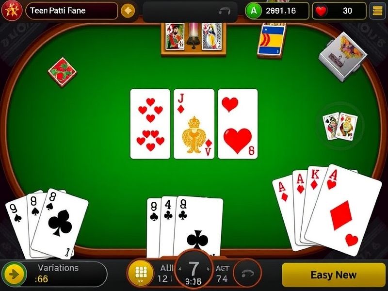 Experience the thrill of Teen Patti live online. Learn strategies, rules, and play safely on top-rated online platforms.